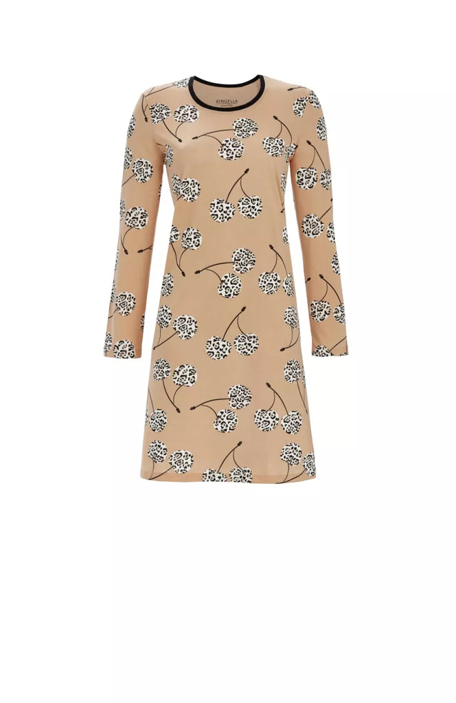 Ringella Ringella - Nachthemd - Kers - 5511008 838 Zalmroze