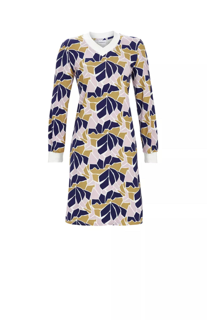 Ringella Ringella - Nachthemd - Mozaïek - 5511026 980 Roze en Blauw