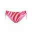 Beachlife Beachlife - Laag Bikinibroekje met Strikjes - Pink Zebra - BSW205A 202