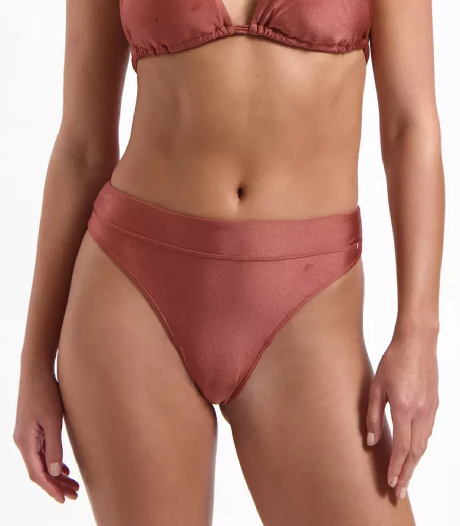 Beachlife Beachlife - Bikinibroekje - Brazilian - Chocolate Shine - BSW210A 178