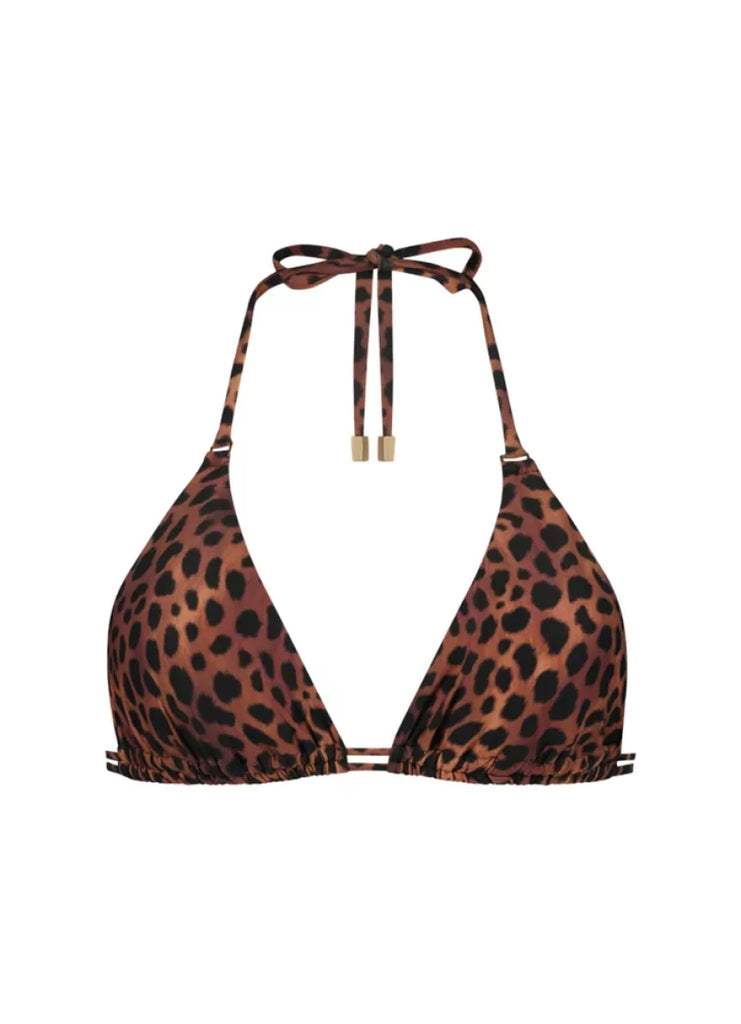 Beachlife Beachlife - Voorgevormde Bikinitop - Triangel - Leopard Lover - BSW112A 179