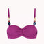 Cyell Cyell - Voorgevormde Balconnet Bikinitop - Texture Viola - CSW117A 521