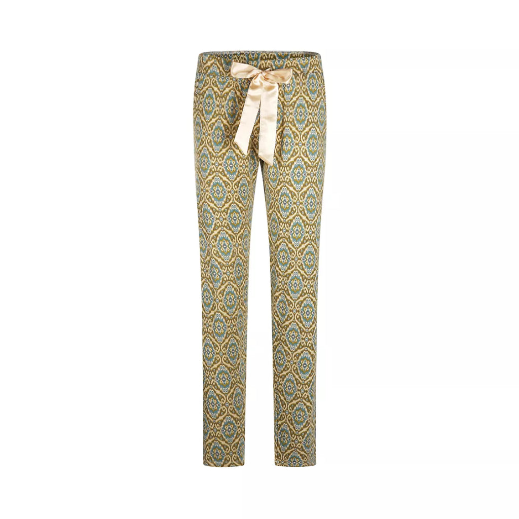 Charlie Choe Charlie Choe - Broek - Fantasie Print - Q53156 Olive