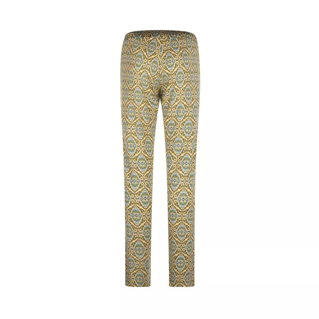 Charlie Choe Charlie Choe - Broek - Fantasie Print - Q53156 Olive