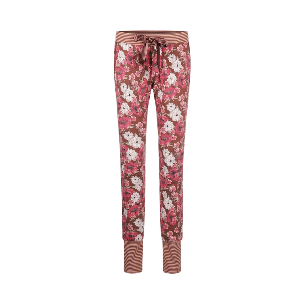 Charlie Choe Charlie Choe - Broek - Flowers - S49145 - Brown