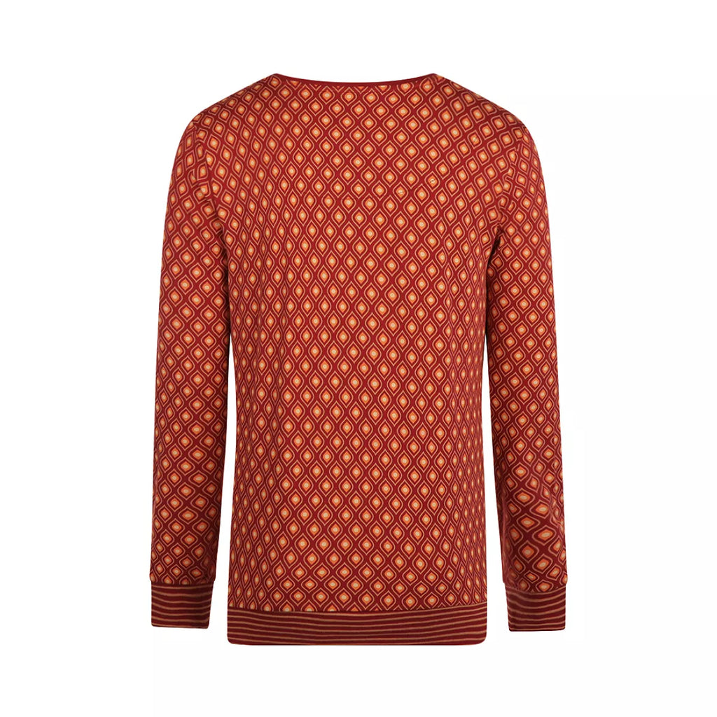 Charlie Choe Charlie Choe - Shirt - Ruitjes - Q53106 Brique Red