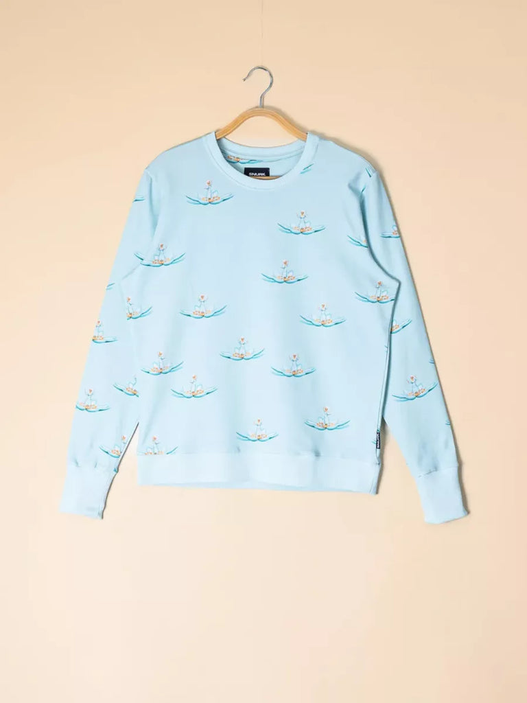 SNURK Snurk X Efteling - Sweater - Indische Waterlelies - Blauw