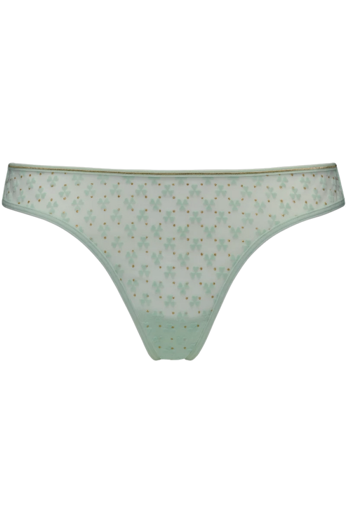 Marlies Dekkers Marlies Dekkers - String - Lucky Clover - 36663 - Clover Green & Gold