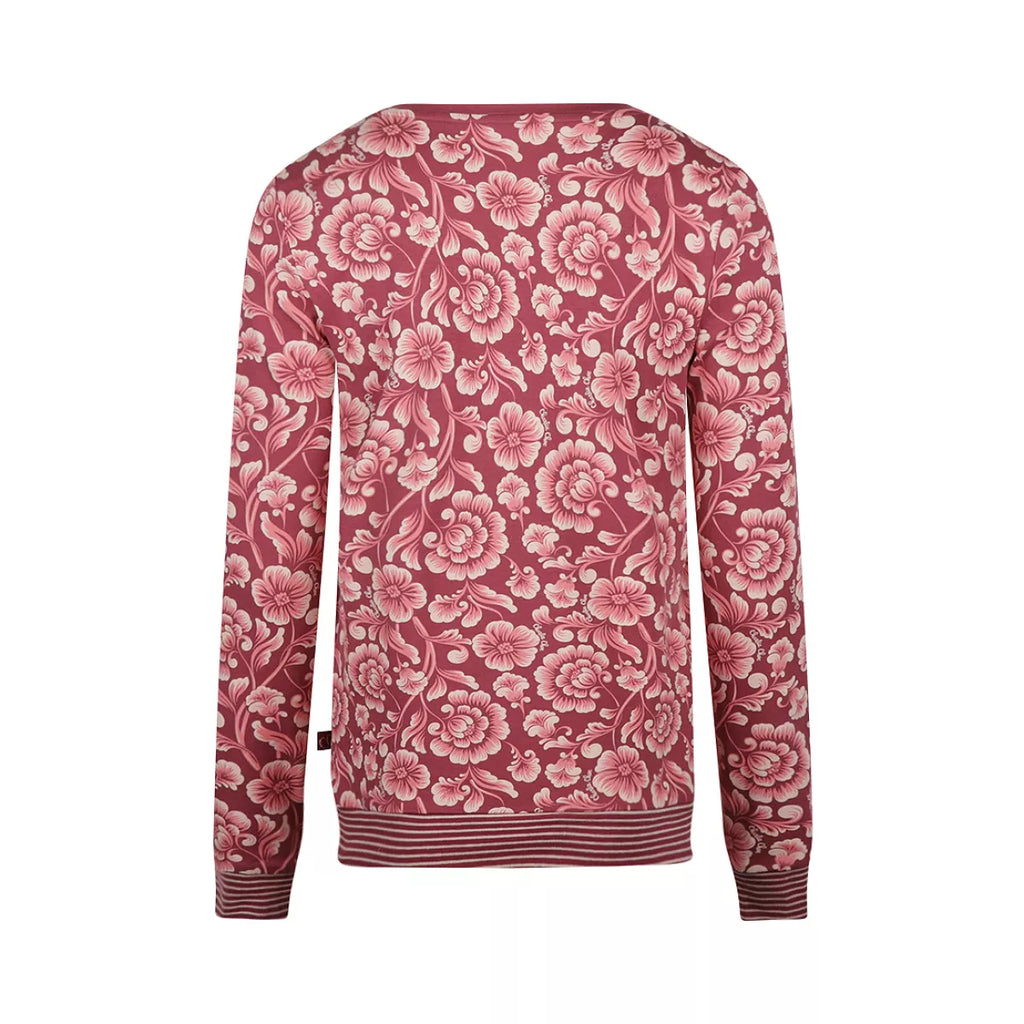 Charlie Choe Charlie Choe - Shirt - O57126 Cassis Flowers