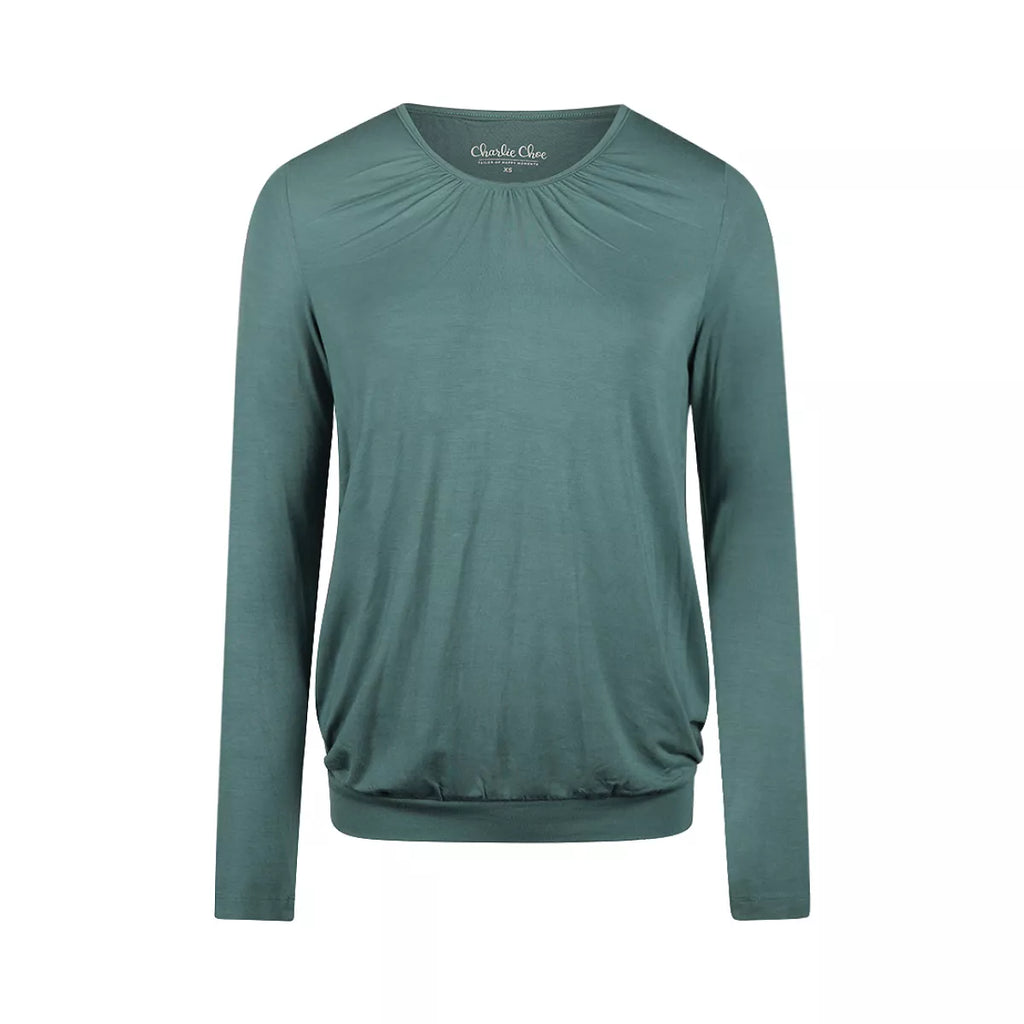 Charlie Choe Charlie Choe - Shirt - O57140 Teal Green