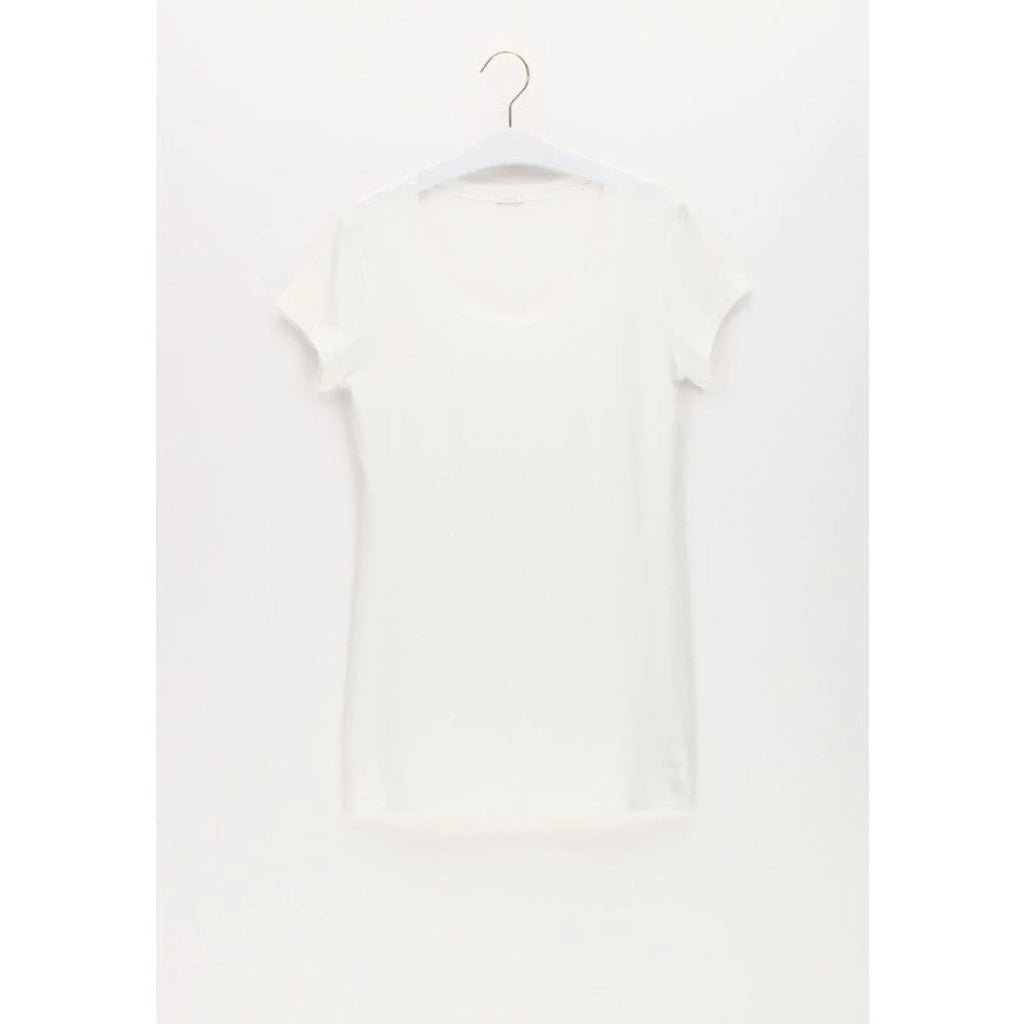 Oroblu Seamless Oroblu - Shirt Korte Mouw - Perfect Line Modal - Ivory