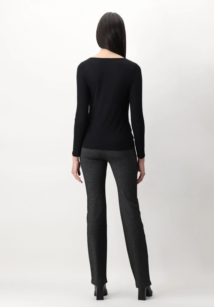 Oroblu Seamless Oroblu - Shirt Lange Mouw - Perfect Line Cashmere - VOBT67055 - Black