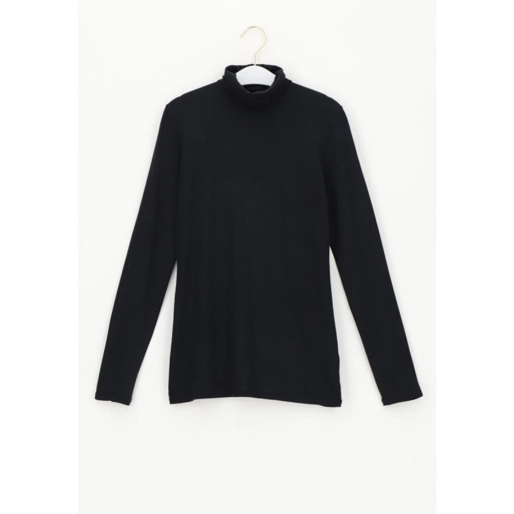 Oroblu Seamless Oroblu - Shirt met Kol - Perfect Line Modal - Black