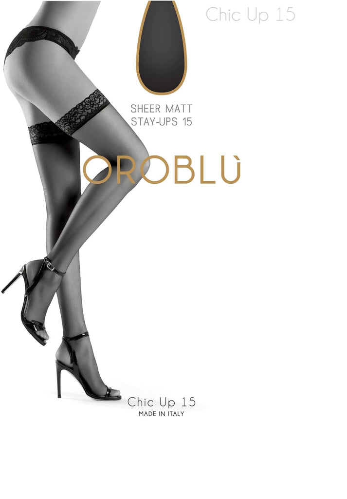 Oroblu Oroblu - Plakkousen - Chic Up 15 - Black