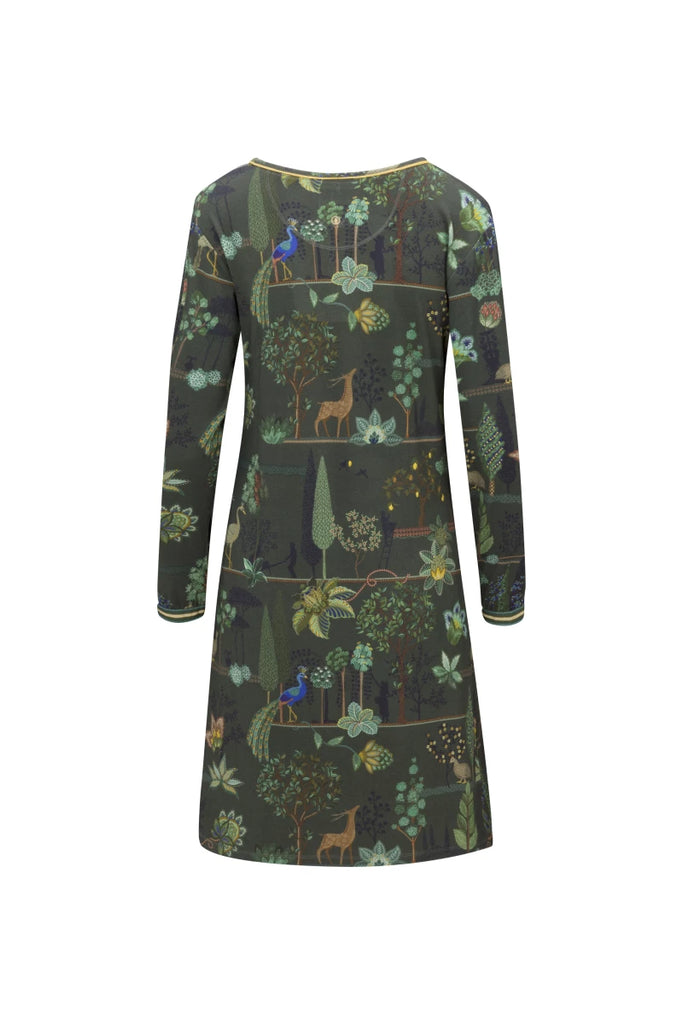 PIP Pip Studio - Nachthemd - Dana - 51.503 - Alberi Dark Green