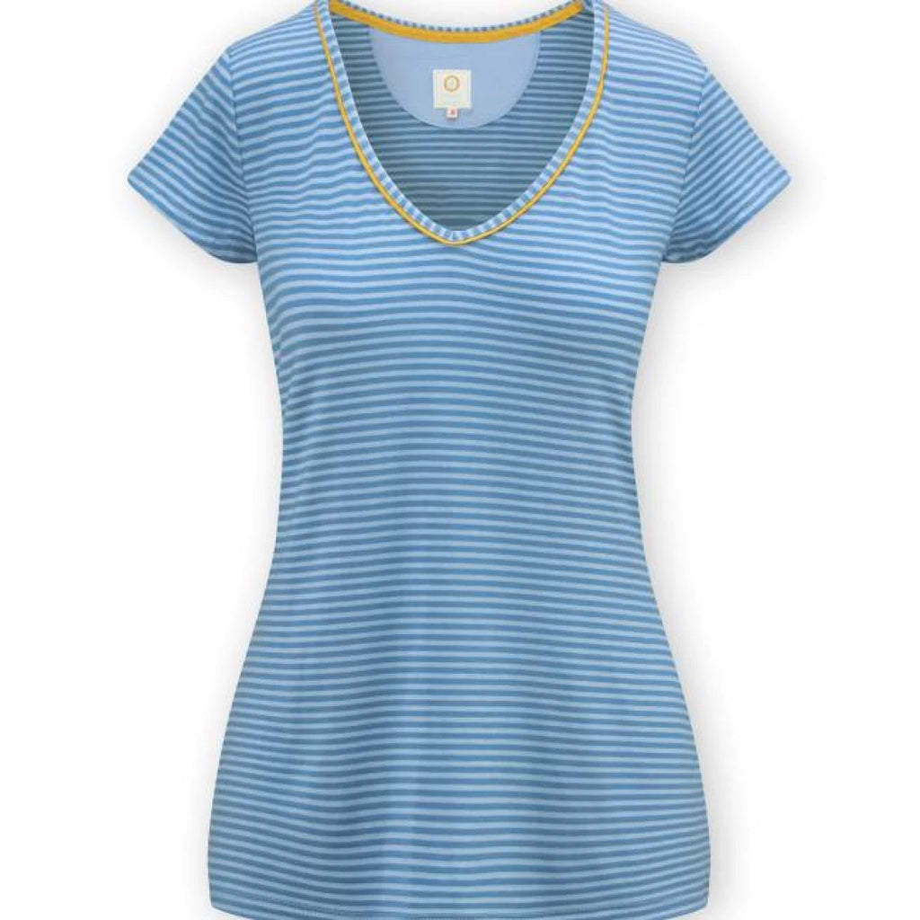 PIP Pip Studio - Shirt - Toy - 51.512 - Little Sumo Stripe Blue