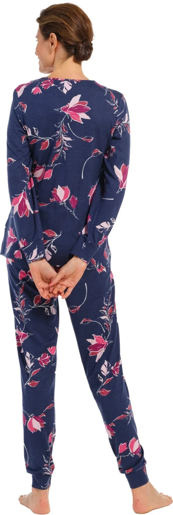 Pastunette Pastunette - Pyjama - 20232-100-2 - Bloem - Blauw