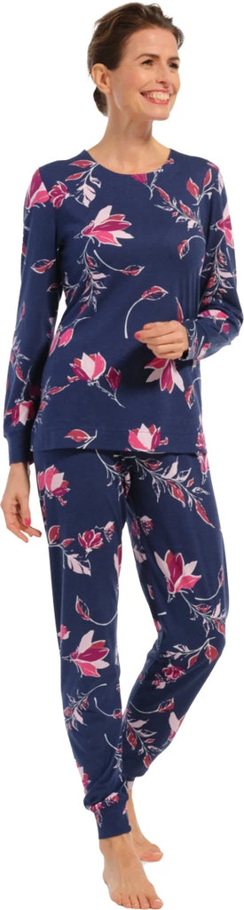 Pastunette Pastunette - Pyjama - 20232-100-2 - Bloem - Blauw