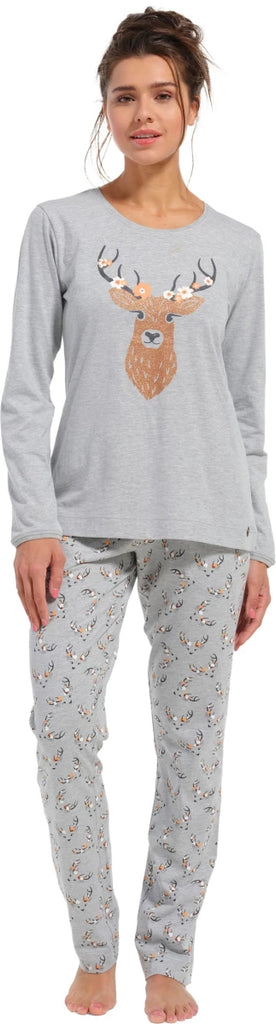 Rebelle Rebelle - Pyjama - 21232-400-2 - Hertje - Grijs