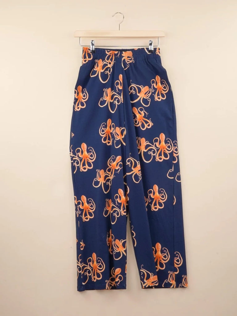 SNURK Snurk - Broek - Octopus - Blauw