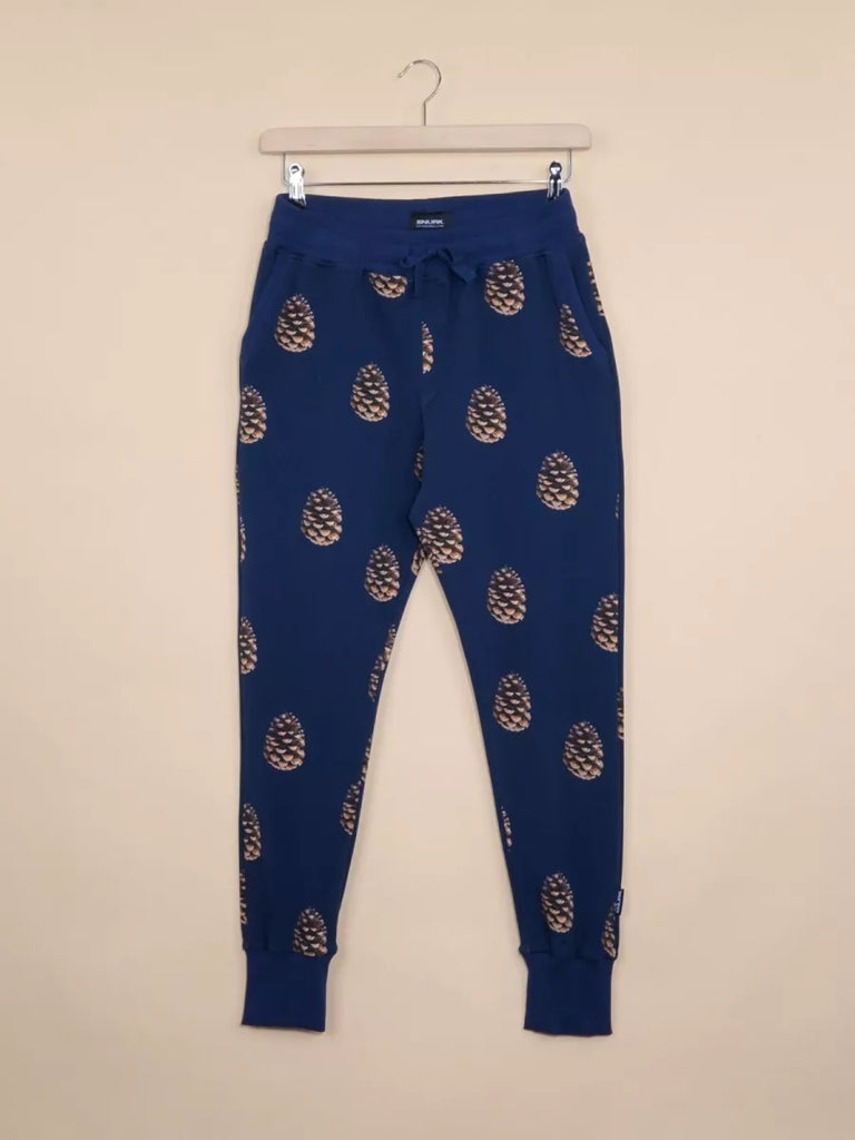 SNURK Snurk - Pants - Pinescones - Dark Blue