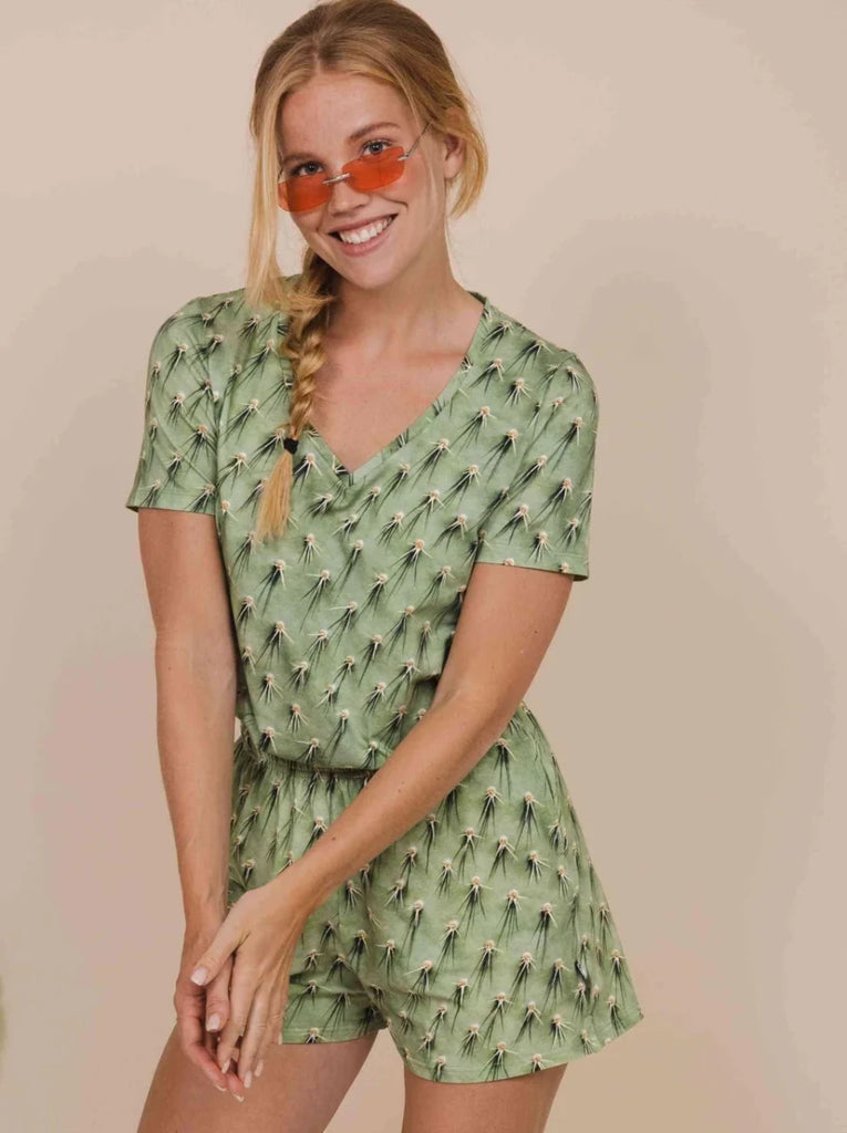 SNURK Snurk - Shirt - Cozy Cactus - Groen