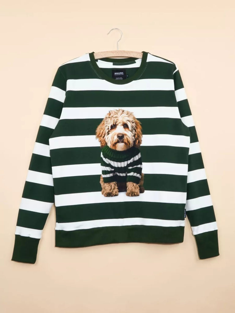 SNURK Snurk - Sweater - Labradoodle - Dark Green