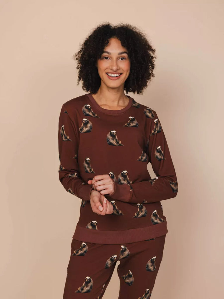 SNURK Snurk - Sweater - Sloth - Brown