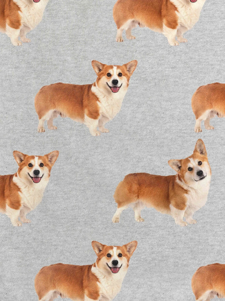 SNURK Snurk - Sweater Dress - Corgi Time - Grijs