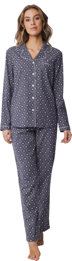 Zetex Textiles Pastunette - Pyjama - 20242-160-6 920- Grijs