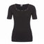 Ten Cate Ten Cate - Thermo Shirt met Korte Mouwen - 60380 090 Zwart
