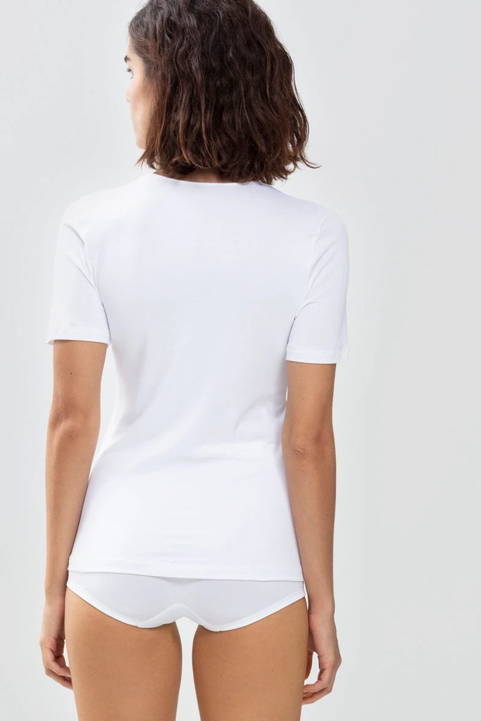 Mey Mey - Shirt - Korte Mouw - Emotion - 56201 - White