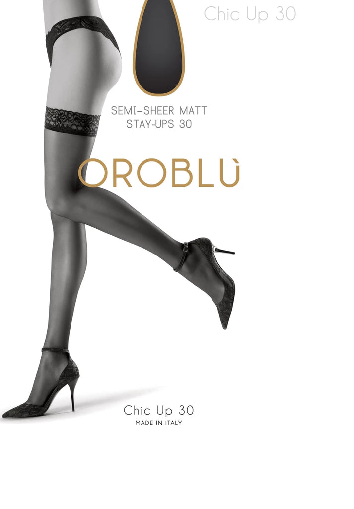 Oroblu Oroblu - Plakkousen - Chic Up 30 - VOBC01001 - Black