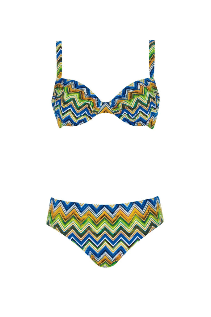 Sunflair Sunflair - Bikini - Zigzag Gekleurd - 21114 99